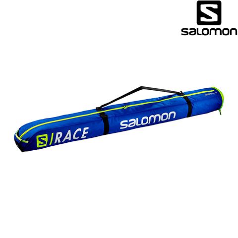 sC11690-NS - Сумка для лиж EXTEND 1PAIR SKIBAG 165+20 Race Blue/Neon Yellow